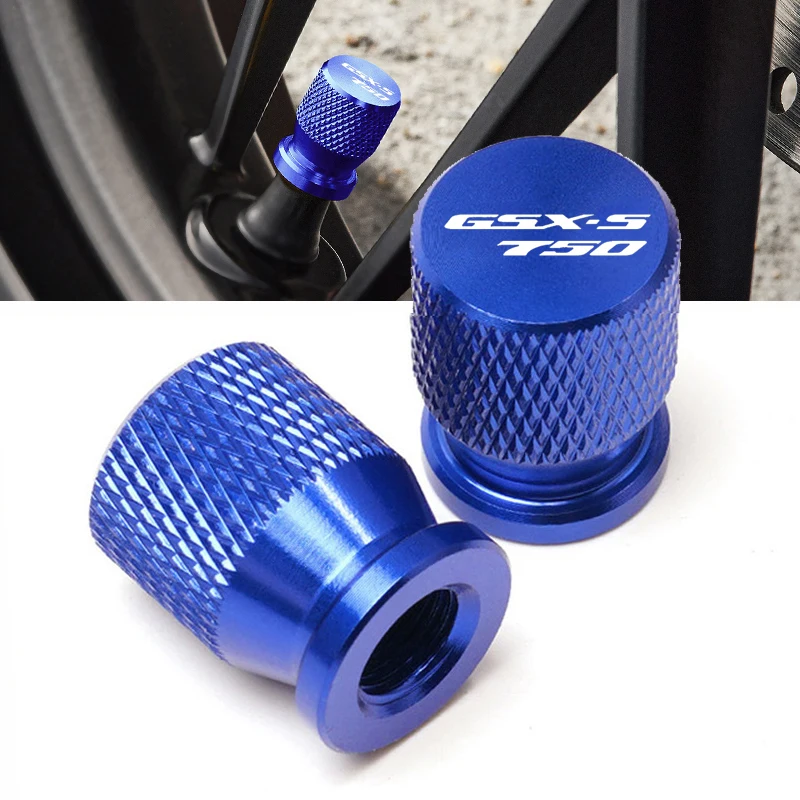 For SUZUKI GSX-S750 GSXS 750 GSX-S1000 GSXS 1000 ALL YEAR Motorcycles CNC Wheel Tire Valve Air Port Stem Caps Airtight Covers