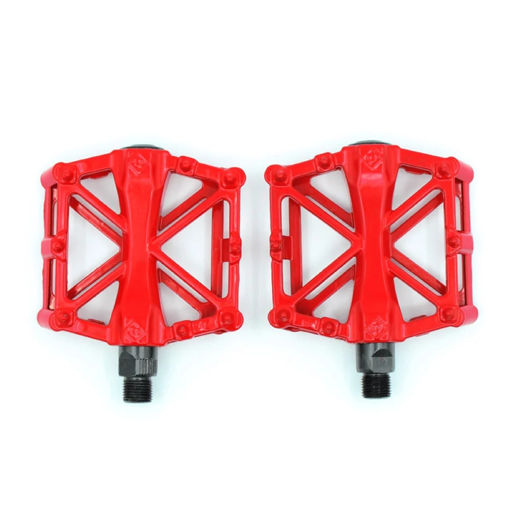 Bicycle Pedals Aluminum Alloy Cycling Platform Mtb Bike Paddle Grip Pedalen Bearings Footboards Classic Cycling Foot Hold