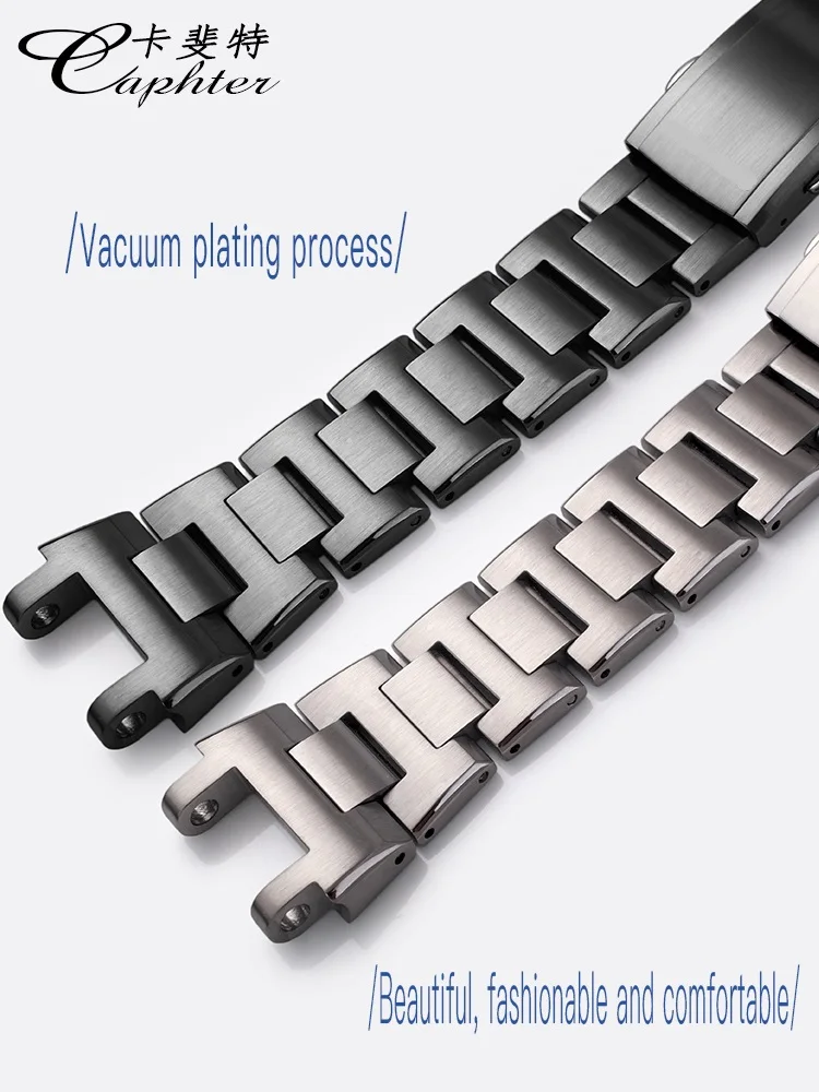 316 Stainless Steel Wristwatch Strap Metal Bracelet For Men Watch Accessories For Casio For GSHOCK Watch Band MTG-B1000 MTGB1000