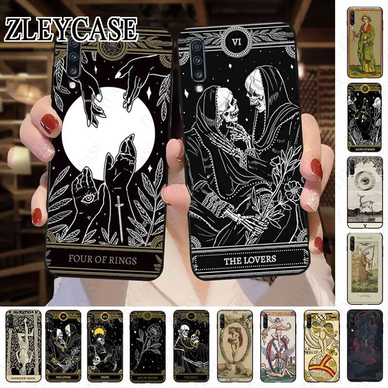 Le Tarot Egyptien de Dusserre Art Case For Samsung Galaxy A12 A13 A14 A20S A21S A22 A23 A32 A50 A51 A52 A53 A70 A71 A73 5G COVER