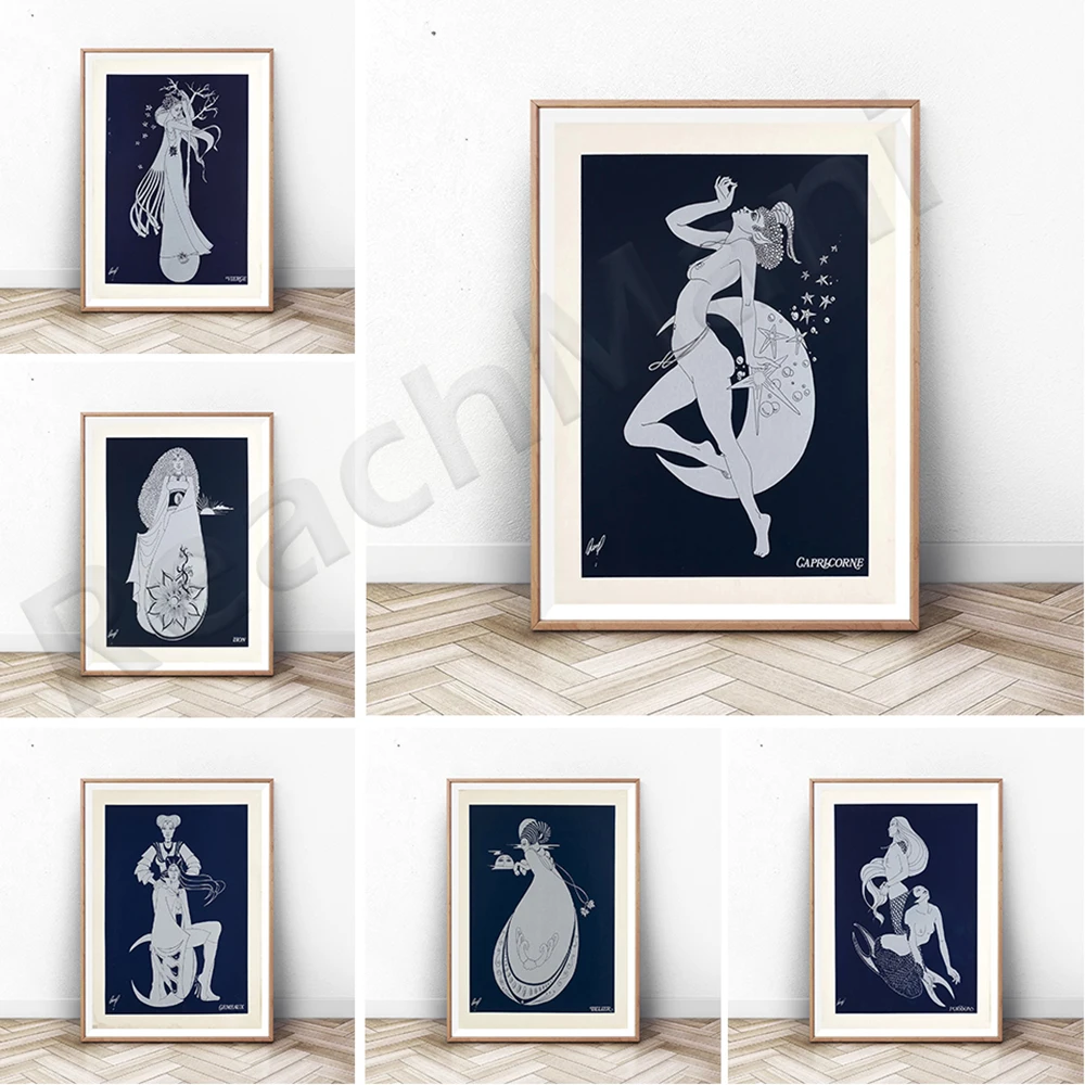 Astrology Print, Constellation Stars, Astronomy Art, Astrology Print, Baby Shower Gift, Astrology Gift, Zodiac Art Print