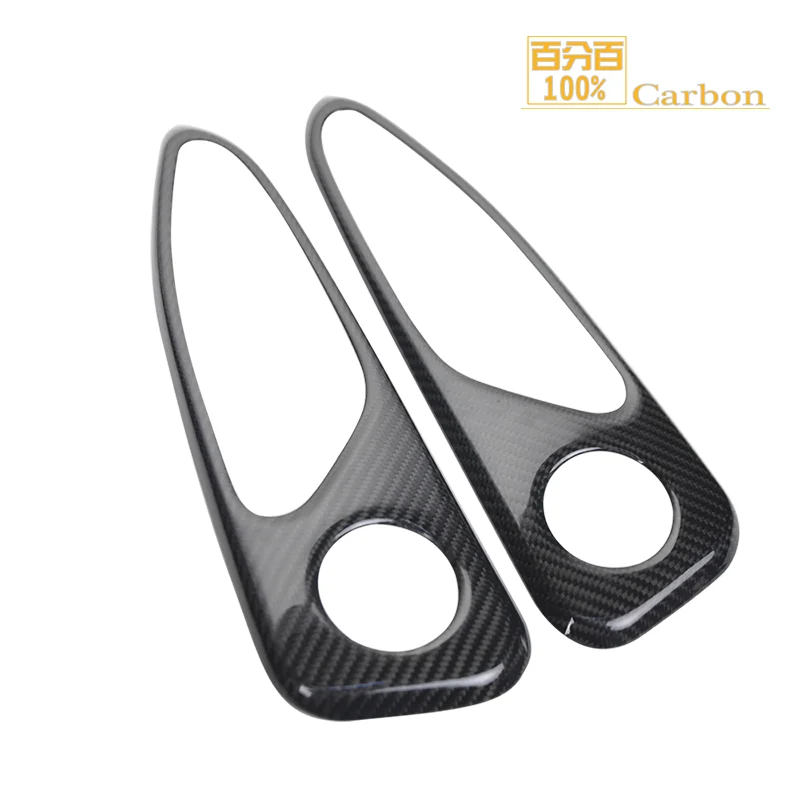 

For Alfa Romeo Giulia Real Carbon Fiber Center Console Panel Inner Door Handle Cover 7pcs