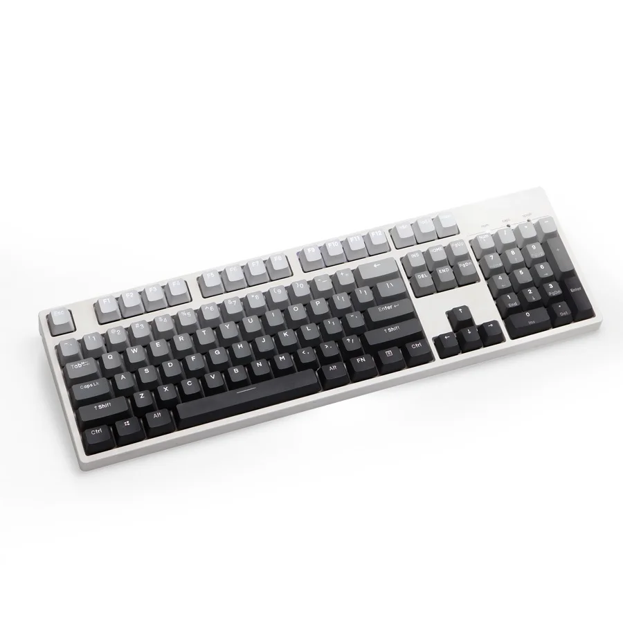 Imagem -04 - Polar Day Keycaps Side or Top Print Teclado Mecânico para pc 87 104 Key Standard Ansi Pbt Personalizado Perfil Oem Retroiluminado Conjunto