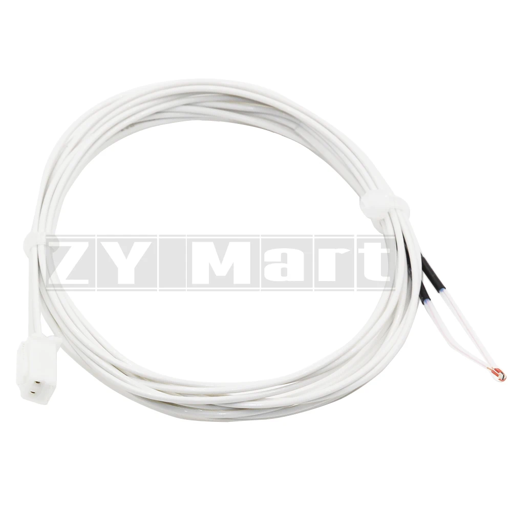 

1Pc 3D Printer Parts 100K NTC 3950 Single-ended Glass Sealed Thermistor Temperature Sensor With XH2.54-2P Terminal 1M Cable