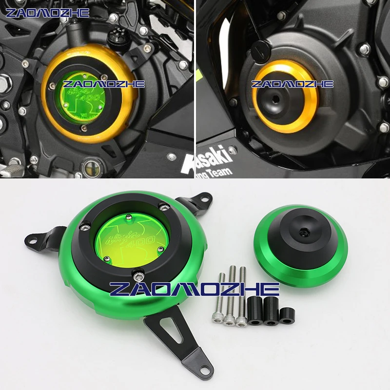 

for kawasaki Z400 NINJA 400 NINJA400 2018 2019 Motorcycle guard from Engine Protective Cover Fairing Guard Sliders Crash Pad