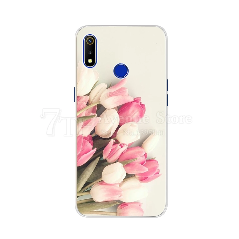 Shockproof Case For Realme 3 Pro Case Soft Silicon TPU Back cover For OPPO Realme 3 3i 3Pro RMX1851 RMX1825 Coque Funda 6.3inch