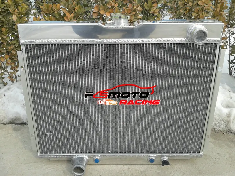 Aluminum Aluminum Radiator for 1967-1970 Ford Mustang / Mercury Cougar/XR7 / Torino 1967 1968 1969 1970