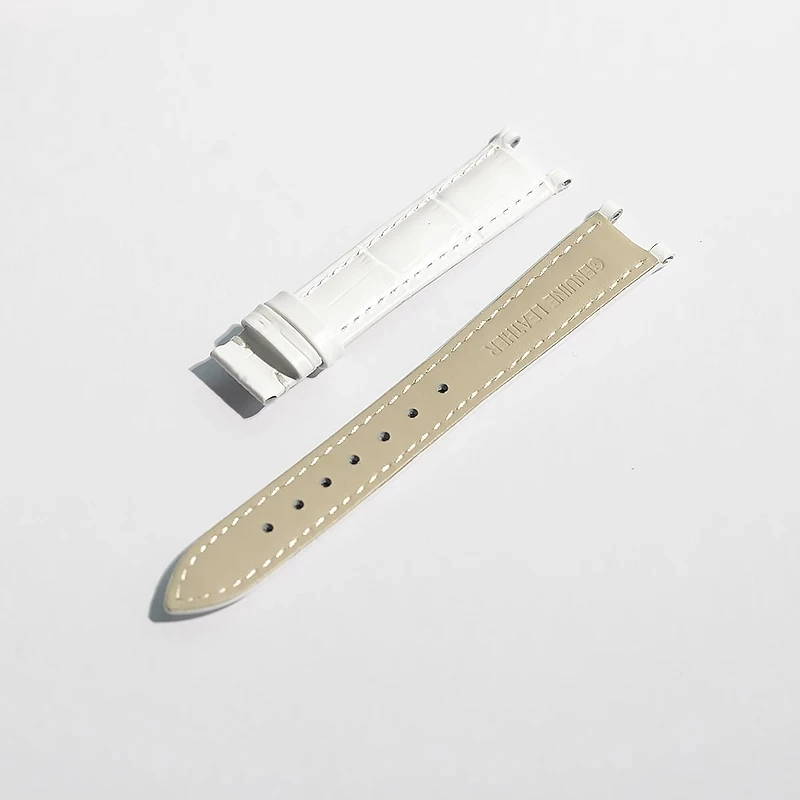 Reef Tiger/RT Genuine Leather Watch Band Replacement Strap Fashion Watch Chain Watch Accessories For Ladies (Band Width: 22mm)