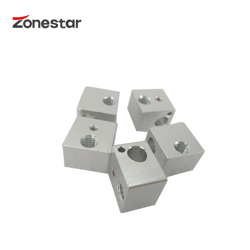 3D Printer Heating Block 16x16x12mm Reperap DIY Kit Parts 3D printer parts hotend heating block ZONESTAR