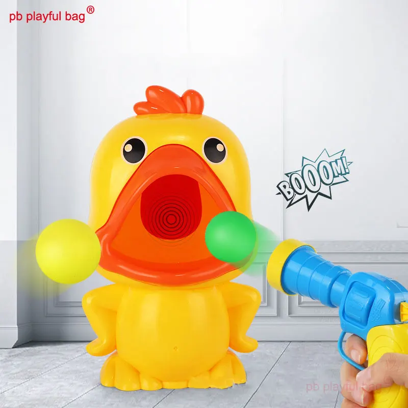

PB Playful Bag Children's outdoor sport interactive toy Hit me duck Ejection soft bullet CS game Indoor leisure gift ZG30