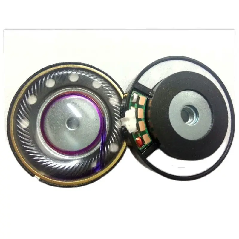 40MM speaker unit 32ohm Headphones accessories Three-membrane composite ultra-soft bass DIY repair headphone speakers