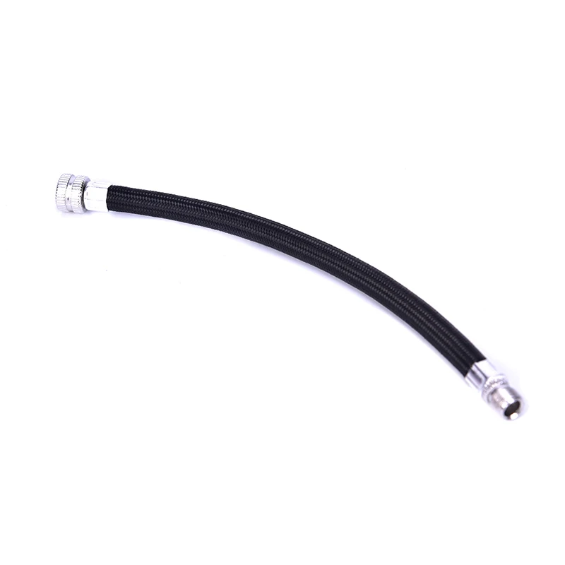 2024 1Pc Hot Bicycle Pump Extension Hose Tube Pipe Cord Portable Bike Pumping Service Parts