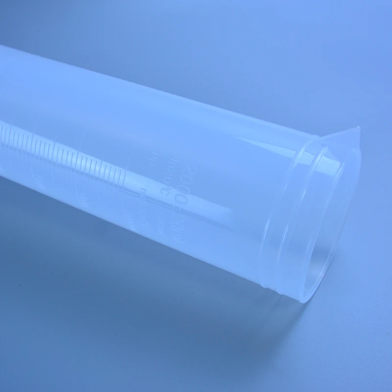 4pcs Transparent Measuring Plastic Graduated Cylinder 10ml / 25ml / 50ml / 100ml