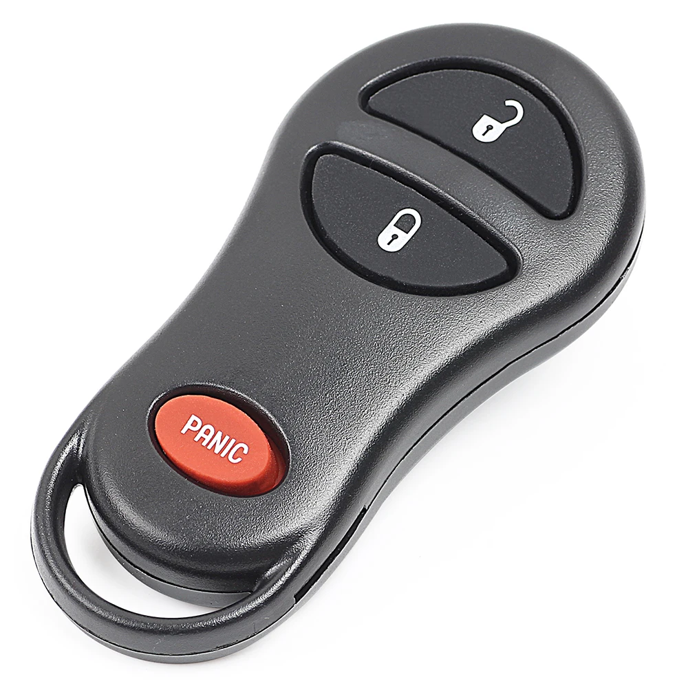 DIYKEY FCC:GQ43VT9T 2+1/ 3+1 3 4 Button Remote Key Fob for Chrysler Concorde Neon, for Dodge Interpid Neon Plymouth Neon