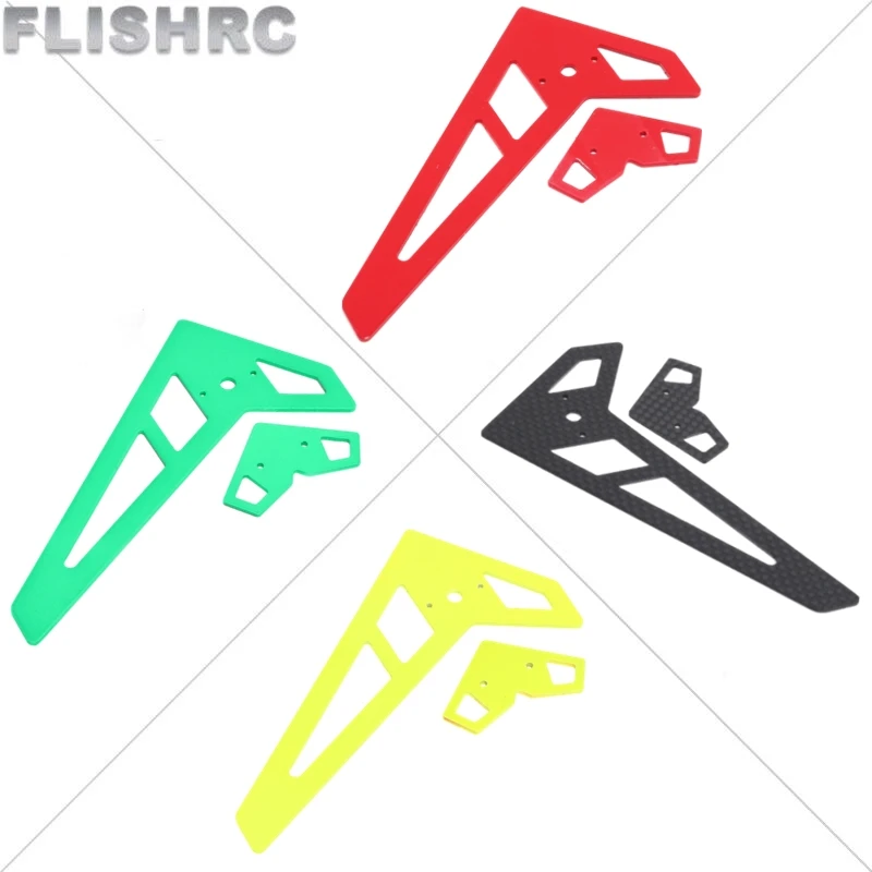 ALZRC  Devil X360 Carbon Fiber Vertical Horizontal Stabilizer  1.2mm RC Helicopter Parts fit GAUI X3 DX360-44