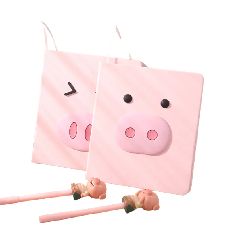 

1pcs Cute Pig Nose Notebook 80 Sheets Creative Cartoon Kawaii Notepad for Girl Friends Fashion Daily Memos Notepad