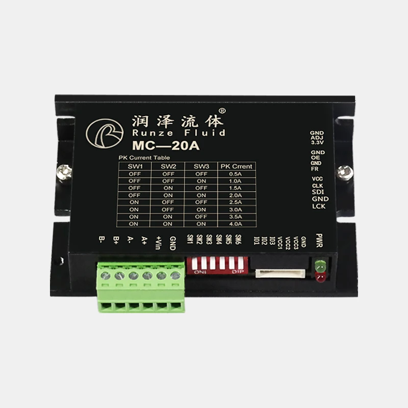 Stepper Driver for 1.8°/0.9° 42/57 Stepper Motor Control with Control Buttons ON/OFF, SPEED, CW/CCW