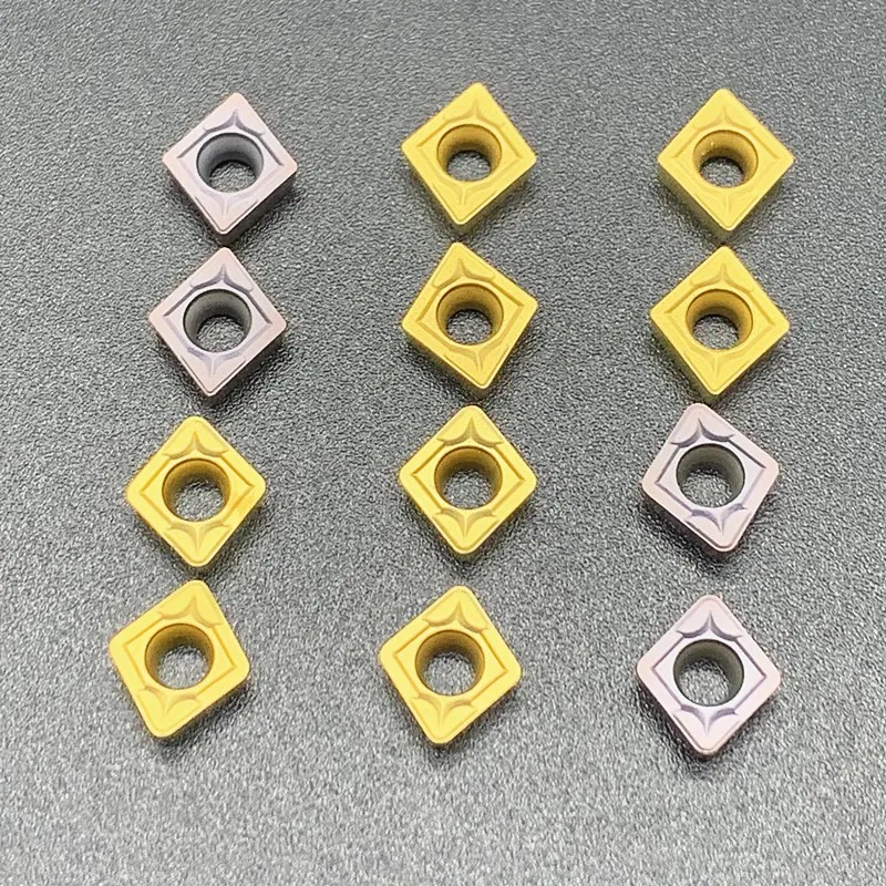 Herramientas de corte CNC de carburo, herramientas de torneado interno, cortador de torno, CCMT060204/08 VP15TF/US735/UE6020
