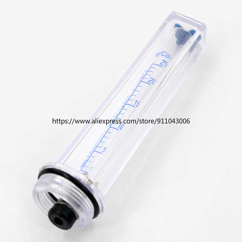 AR Flow Meter Dual Tube AR CO2 Universal Meter Pressure-relief Meter AR Flowmeter CO2 Double Tube Argon Pressure Reducer Switch