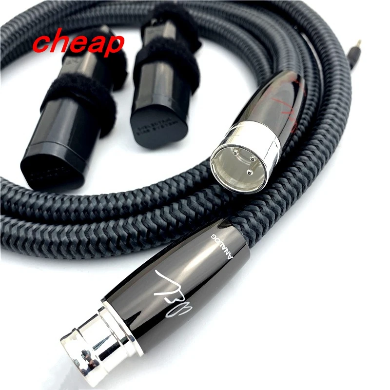 Para nowych Hi-End WEL Signature HiFi Audio Interconnect Line PSS Silver XLR Balanced Cable New Carbon 72V DBS