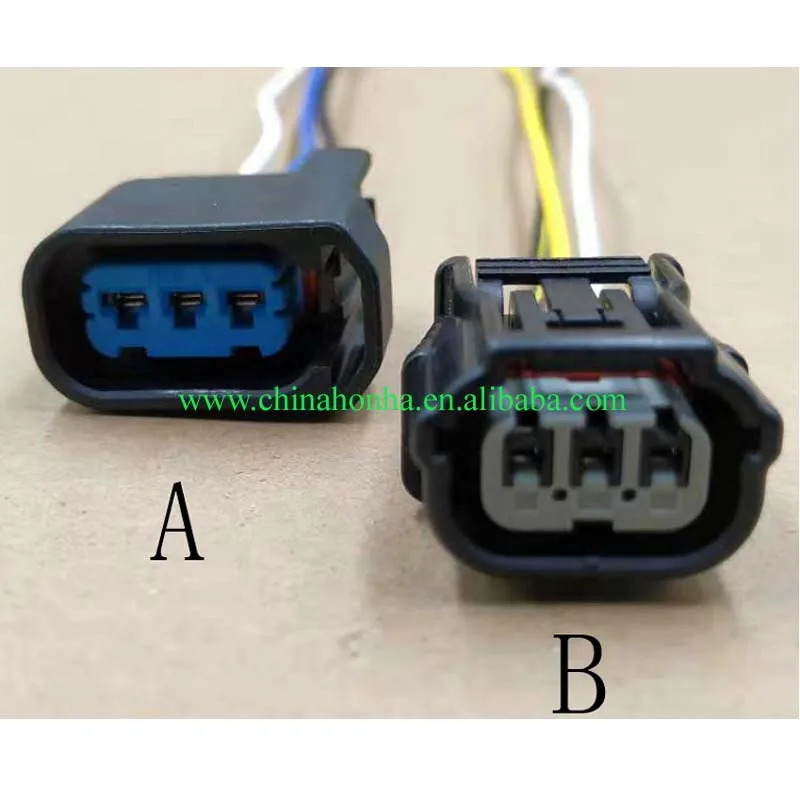 

3 pin female Automobile ignition coil plug High-voltage package wiring harness CRV interface connector