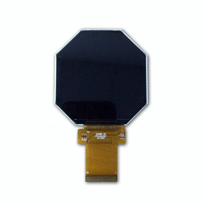 2.47 inch TFT IPS 480*480 ST7701S full viewing angle sunlight readable round LCD Display RGB Never End of Supply Support No MOQ