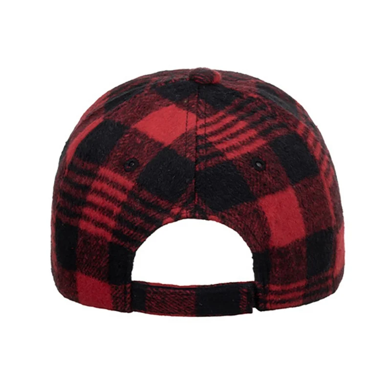 Plaid Baseball Cap For Men Women Visor Hat Adjustable Outdoor Sports Sunhat Baseball Cap hat Sports Sunhat Baseball Cap hat