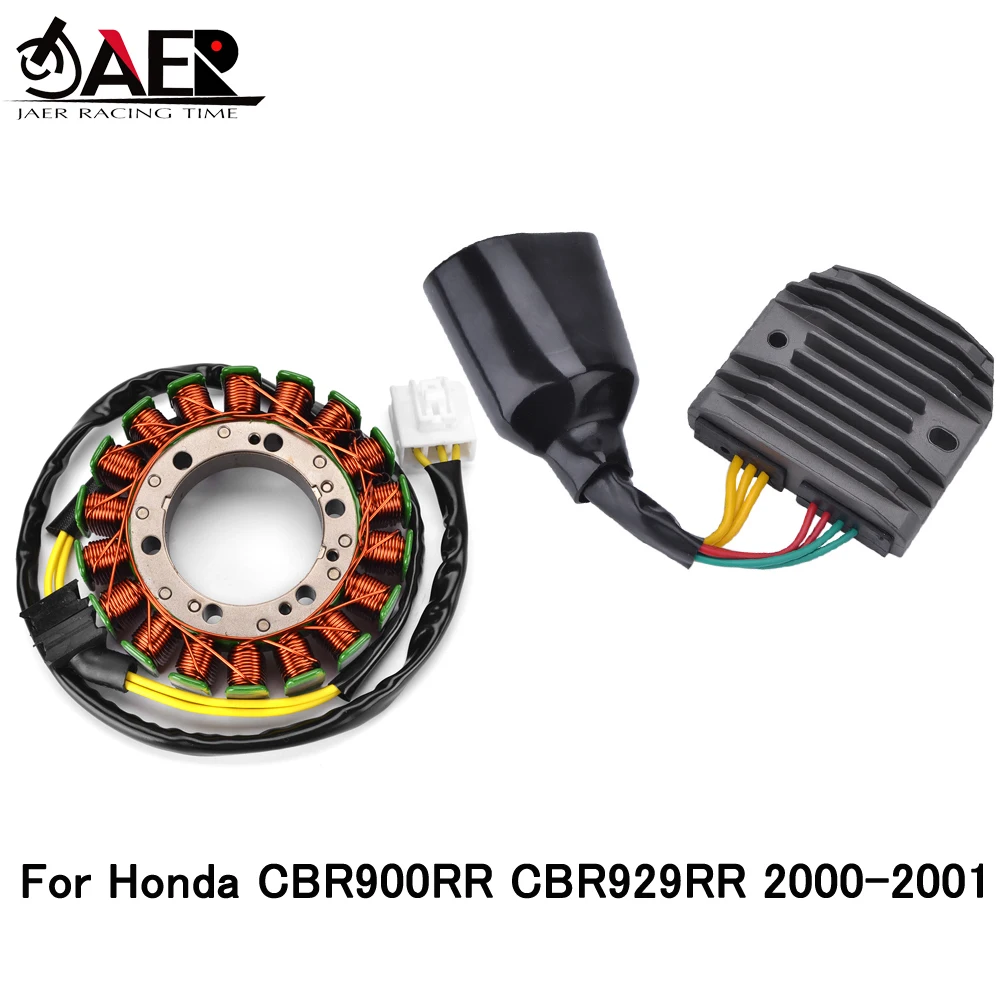 

Motorcycle Regulator Rectifier and Stator Coil for Honda CBR900RR CBR929RR CBR900 CBR929 RR 2000-2001