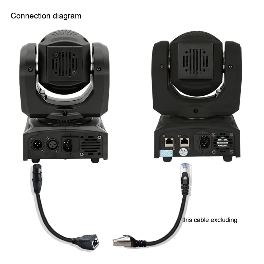 XLR 3 Pin Female To RJ45 Female DMX512 Cable Network Connector Adapter Converter Cable  Moving Head Stage Lights Extension Cable
