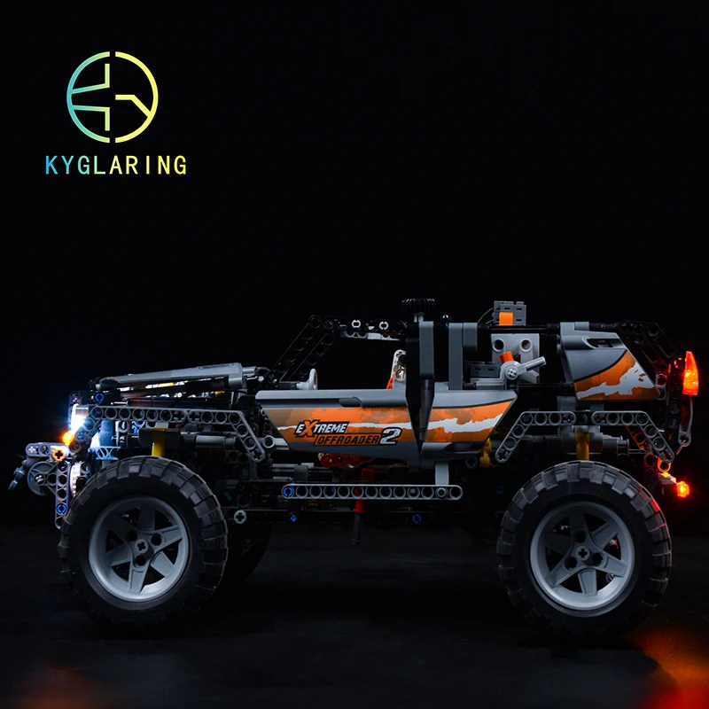 Kyglaring Led Lighting Set DIY Toys for Creator 8297 Off-Roader Motorized 4WD Building Blocks