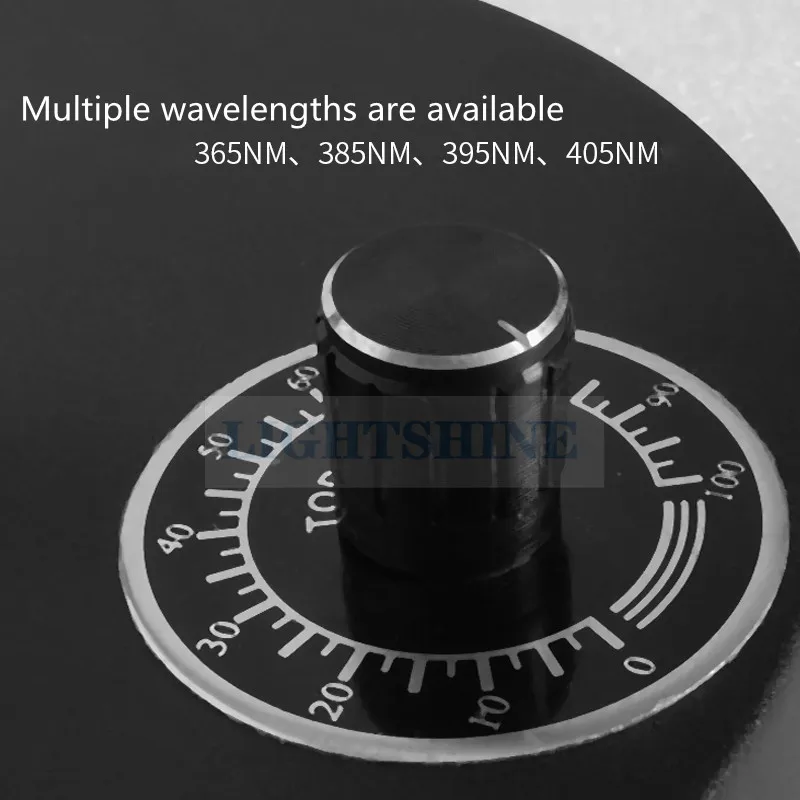 3535-LED Adjustable High Energy Shadowless Adhesive Green Olefin Uv Curing Lamp 18w 230v