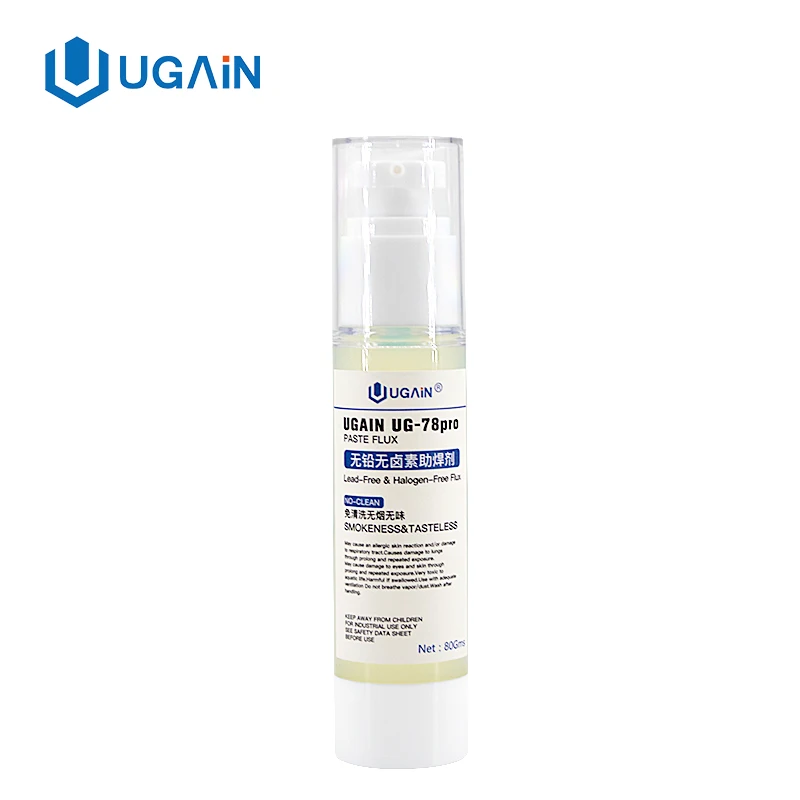 1 pces 80g/100g sem chumbo fluxo de solda sem fumaça óleo de solda ambiental não-limpo pasta de solda bga smd ferramentas de reparo do telefone móvel