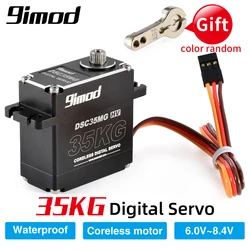 Waterproof Servo 35kg/45kg DSC35MG 180 Degree Aluminum Case Digital Metal Gear HV Coreless for RC Car Truck Crawler Boat Robot