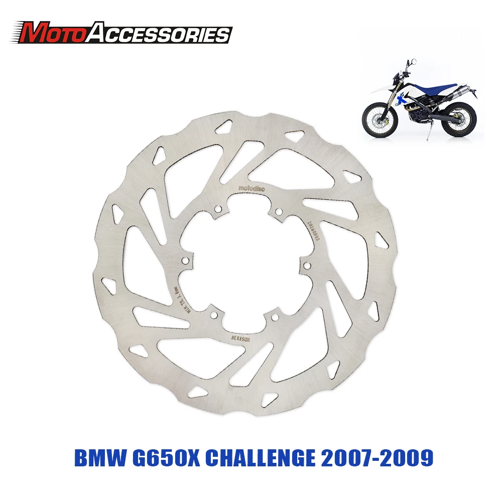 For BMW G650X CHALLENGE 2007 2008 2009 Brake Disc Rotor Front Left MTX Motorcycles Offroad Braking MDS32015 Motorcycle Parts