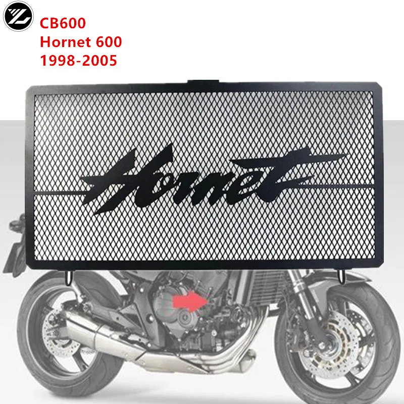 Motorcycle Grille Radiator Cover Guard Protector Coolant Protection System Net For Honda CB600F Hornet 600 1998-2005 1999