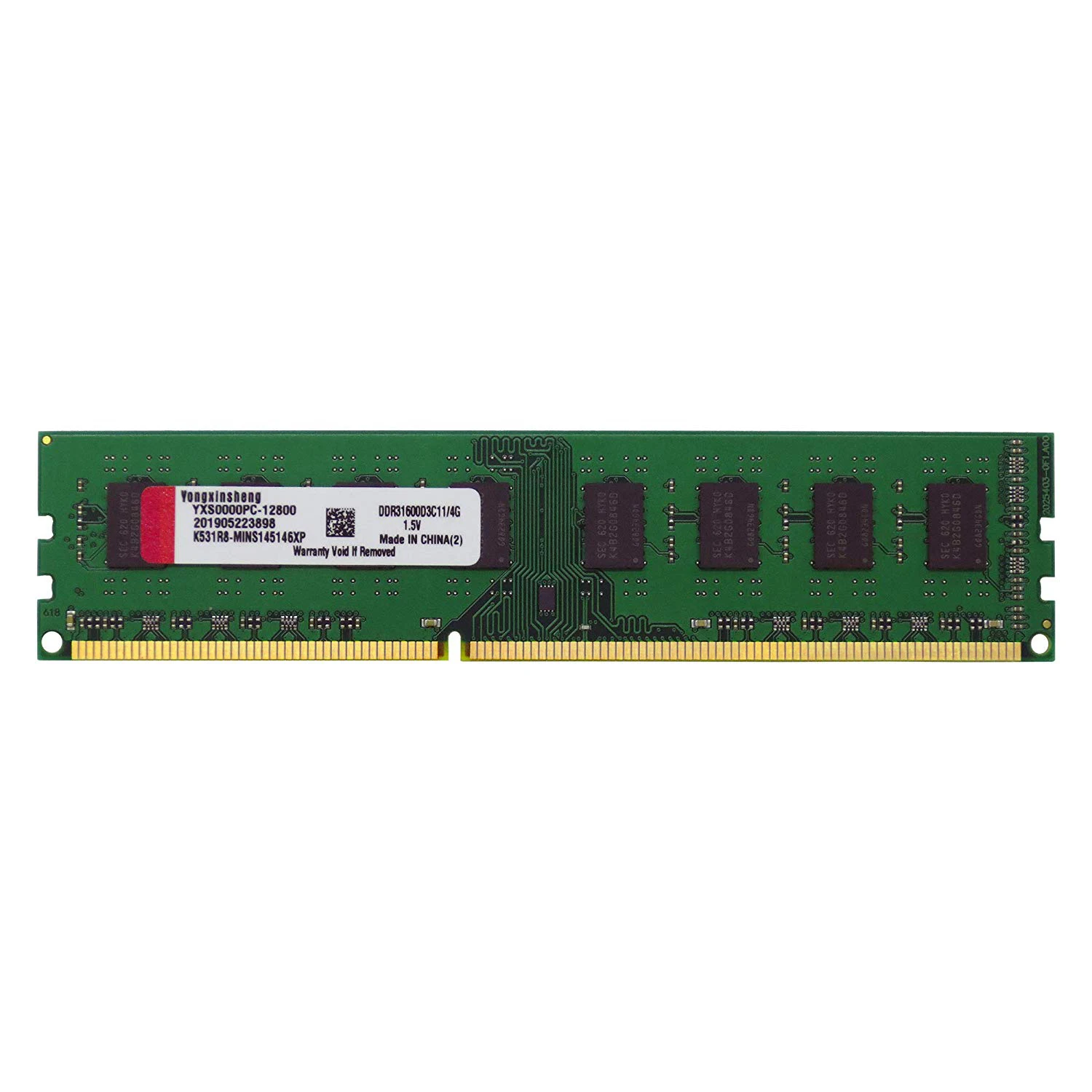 Yongxinsheng DDR3 RAM 4GB 8GB PC3 1333MHz 1600MHz Universal Desktop Memory DIMM 1.5v voltage