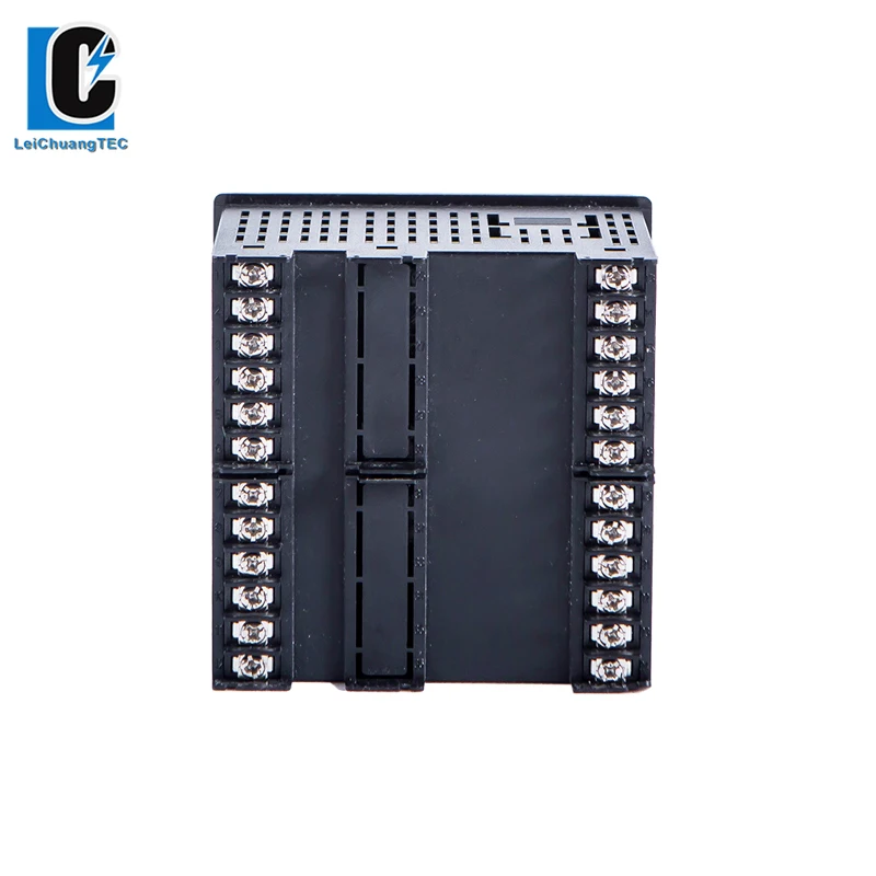 Input 0-10V 50 Segmen Ramp Yang Dapat Diprogram Perendam Pengendali Suhu Pid Cerdas LCD 72X72Mm SSR/Relay/4-20mA Output