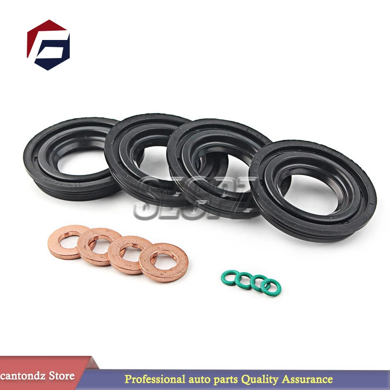 FUEL INJECTOR SEAL + WASHER + O RING SET FOR FORD TRANSIT MK6 MK7 PEUGEOT BOXER LAND ROVER DEFENDER CITROEN RELAY FIAT DUCATO