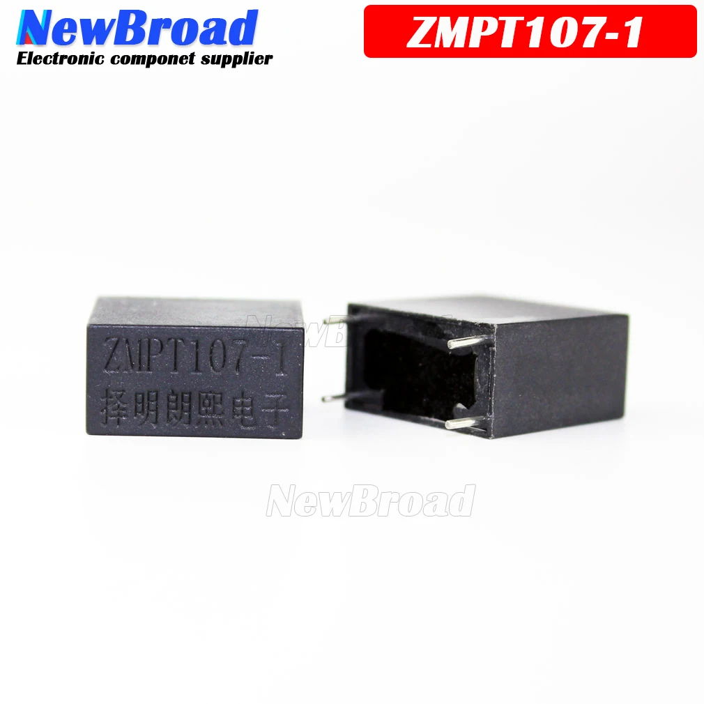 5PCS NEW Precision Current Transformer ZMPT107-1 107-1 2mA Sensor DIP-4 Direct Insertion 4-pin