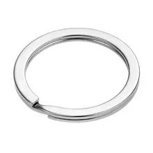 Stainless Steel Key Rings 10 Pack #6