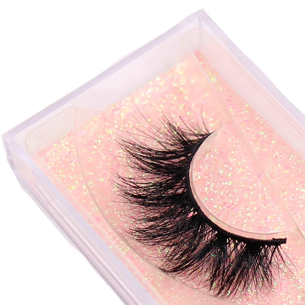 Luxuriöse Nerz-Kunstwimpern Voluminöse Wispy Strip Lashes Natürlicher Look Weich Bequem zu Tragen Wiederverwendbare Künstliche Wimpern Make-up Schönheit – Detail 19