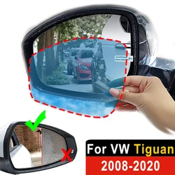 Espejo retrovisor antiniebla a prueba de lluvia, película adhesiva para Volkswagen VW Tiguan MK1 MK2 2008-2020, cristal de ventana lateral de coche, resistente al agua