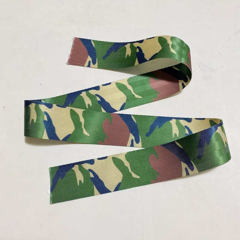 Joormom Military Camouflage 3M-36M Personalized Modification Car Seat Belt Webbing Universal Car Accessories