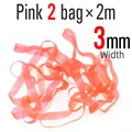 3mm 2 bolsas  Rosa