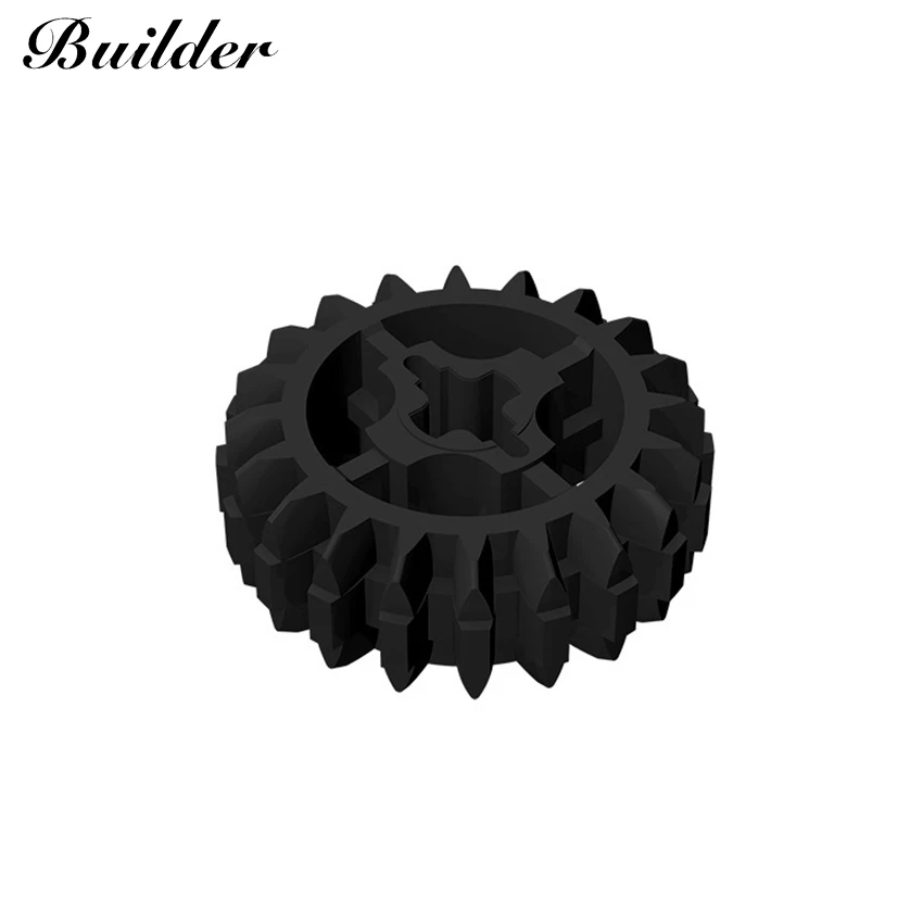 Little Builder 32269 MOC Technology Part Tooth Clutch Gear 10pcs Building Blocks DIY Assembles Particles Toys Gift for Children