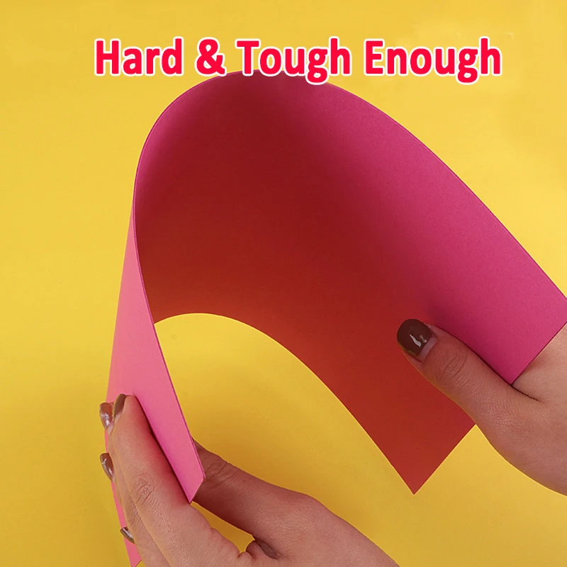 A4 A3 480G kolor gruby papier DIY Handmake tworzenie kartek papier typu kraft gruba tektura karton kolorowy płyta wiórowa