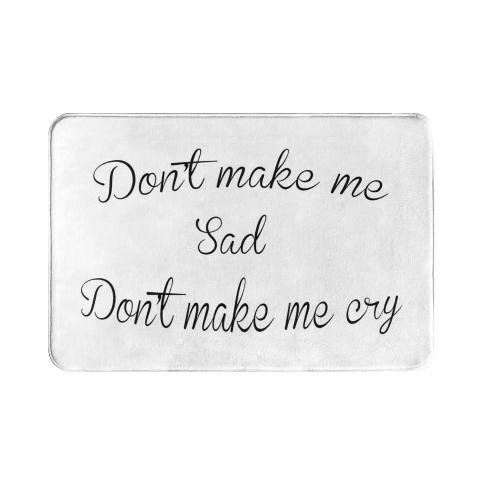 Sad Lana Carpet Mat Rug Cushion Soft Non-Slip Sad Lana Del Rey Music Typography Ldr Girls Quote