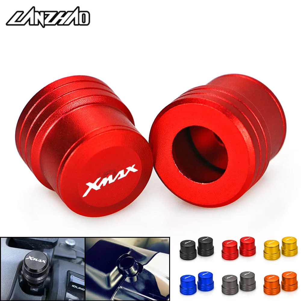 

XMAX мотоцикл зеркало заднего вида винт крышка болт крышка CNC алюминиевые аксессуары для Yamaha X-MAX 250 300 400 2013-2022