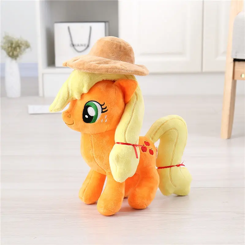 Anime Apple Jack Paard Pluche Pop Knuffels Kinderspeelgoed 30CM
