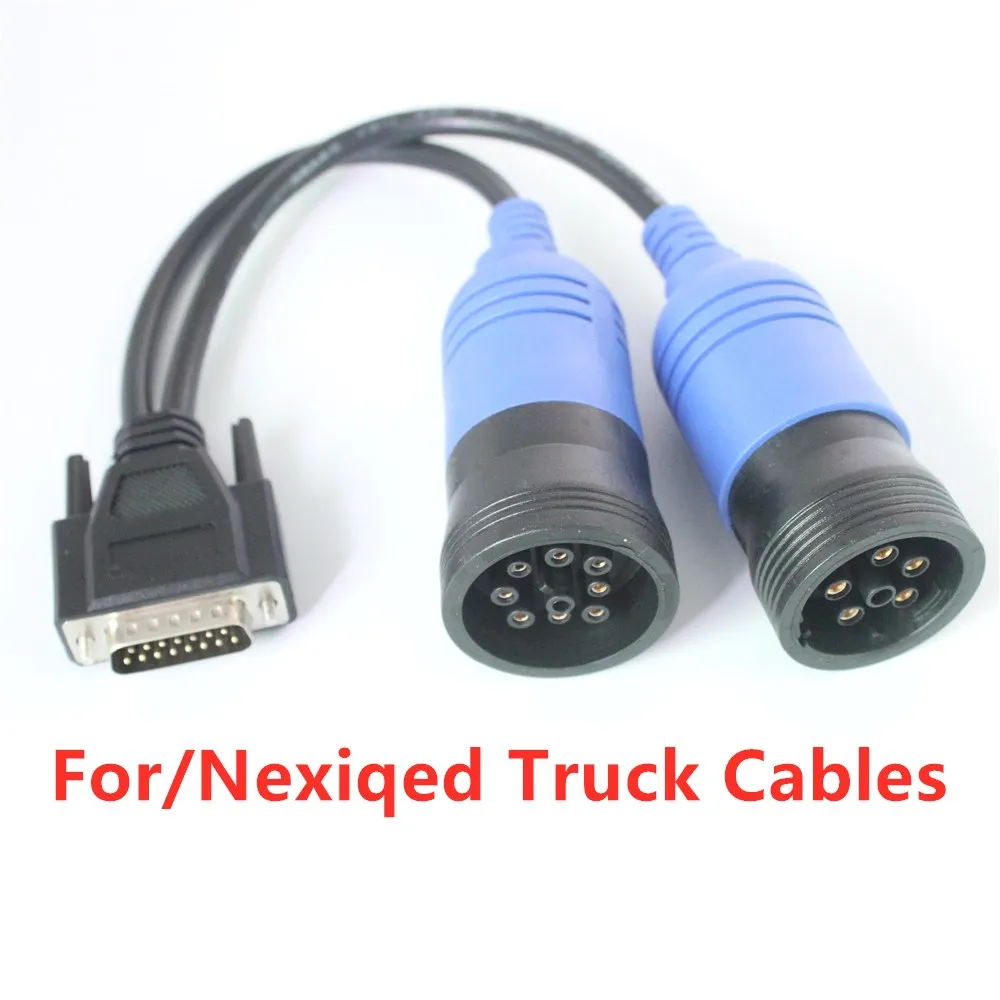 

Acheheng 6pin to 9pin Heavy Duty Truck Scanner forNEXIQ125032 USB Link 6pin and 9pin Y ForNEXIQ Truck Diagnosis Interface Cable